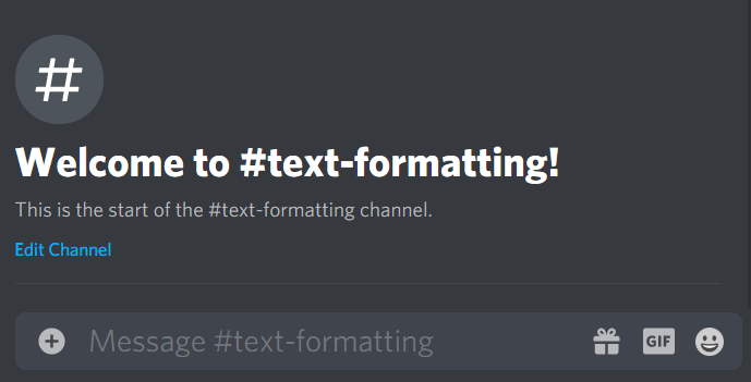 Discord text formatting guide